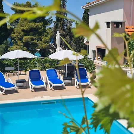 Apartments Villa Natali - Heating Pool Trogir Exterior foto
